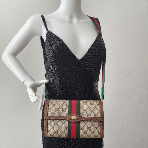 Auth Gucci GG Ophedia Clutch to Crossbody - Picture 4 of 11